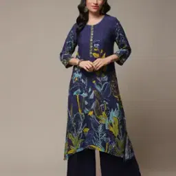 biba Women Floral Print Straight Kurta-picture-45