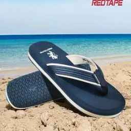 Men Typographic Print Round-Toe T-Strap Flip-Flops-17