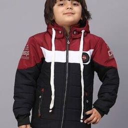 Boys Colourblock Bomber Jacket-image-112
