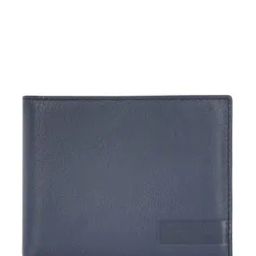 Men Leather Bi-Fold Wallet with Brand Embossed-image-16
