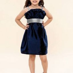 Fit & Flare Dress with Waist Tie-Up-image-81