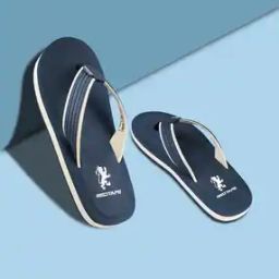 Men Logo Print Thong Strap Flip Flops-11