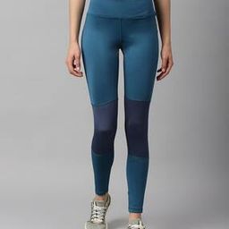 Colour-block Print Leggings with Elasticated Waist-picture-9
