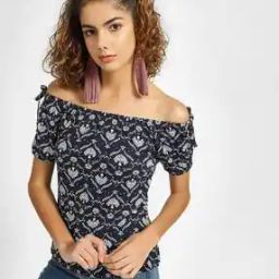 Floral Off-Shoulder Top-image-92