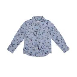 Floral Print Relaxed Fit Shirt with Patch Pocket-picture-18