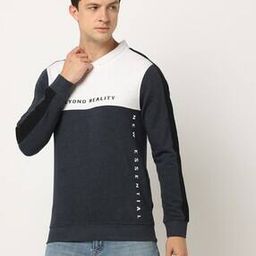 Colourblock Regular Fit Sweatshirt-image-27