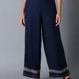 Geometric Print Palazzo with Semi-Elasticated Waist-picture-8