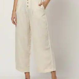 Women Flat-Front Relaxed Fit Pants-picture-18