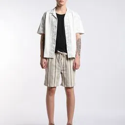 Lace Relaxed Fit Pull-On Shorts-picture-20