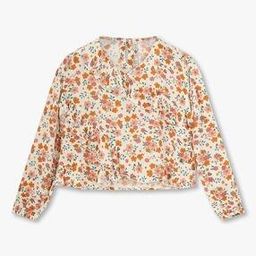 Girls Floral Print Regular Fit Top-image-76