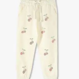 Girls Printed Tapered Fit Joggers-image-79