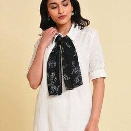 Striped Top with Scarf-picture-14