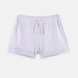Girls Regular Fit Shorts with Drawstring Waist-picture-19