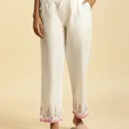 Women Floral Print Pants-18