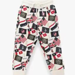 Boys Graphic Print Regular Fit Joggers-picture-6