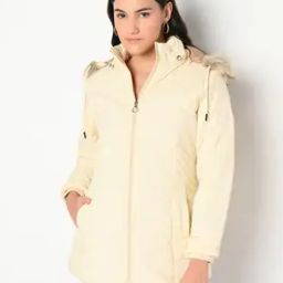 Quilted Zip-Front Jacket with Detachable Hood-picture-6