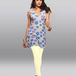Ankle-Length Leggings with Elasticated Waist-image-61