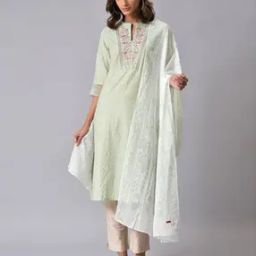 Women Floral Print Voile Dupatta-picture-35