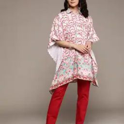 Floral Print Kaftan Tunic-image-42