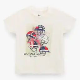 Boys Graphic Print Regular Fit Crew-Neck T-Shirt-picture-13