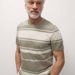 marks & spencer Men Striped Pure Cotton T-Shirt-picture-45