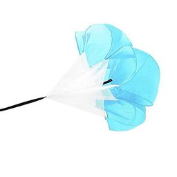 IRIS Fitness Speed Parachute Resistance Sprint Trainer - Speed Training Parachute Helps Maximize Acceleration and Top Running Speed Through Resistance and Overspeed Training (Blue) image 1