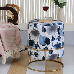 Shadowkart White Wooden Pouffes Sitting Mudda Ottomans-image-69