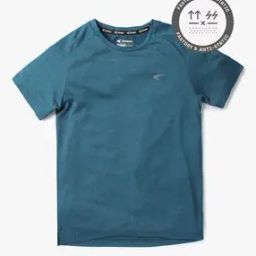 Heathered Round-Neck T-Shirt-image-22