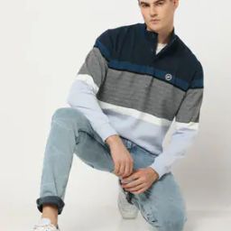 Striped Slim Fit Sweatshirt-picture-50