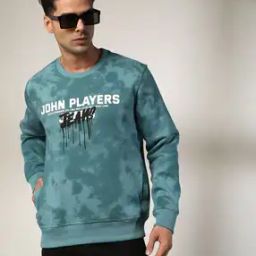 Men Brand Print Slim Fit Sweatshirt-image-30
