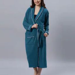 Bathrobe with Patch Pocket-image-40