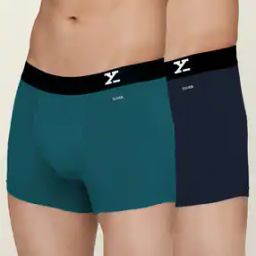 Pack of 2 Trunks with Elasticated Waist-image-98