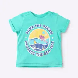 Graphic Print Round-Neck T-shirt-image-101