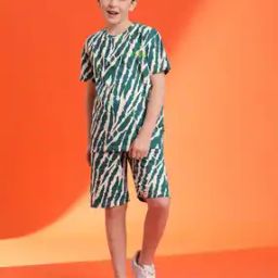 Boys Printed T-Shirt & Shorts Set-picture-44