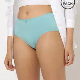 Pack of 2 Cotton High Rise Full Brief Panty-picture-9