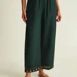 Women Bloom Garden Straight Fit Pants-image-59