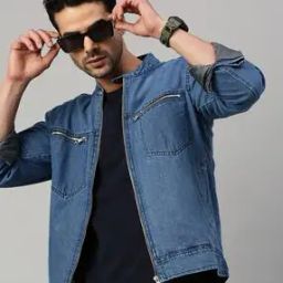 Men Slim Fit Denim Jacket -51