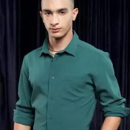 Men Slim Fit Shirt with Full Sleeves-image-19
