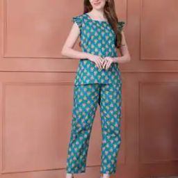 Women Floral Print Top 2-Piece Sets-image-101
