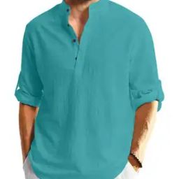 Men Slim Fit Short Kurta-image-92
