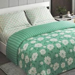 120 TC Floral Print Bedding Set-51