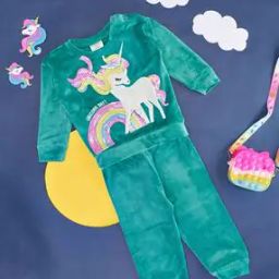 Infant Embellished T-Shirt & Pants Set-picture-48
