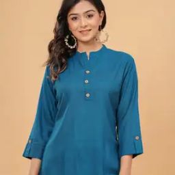 Women Relaxed Fit Straight Tunic-21
