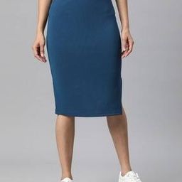 Pencil Skirt Elasticated Waistband-image-45