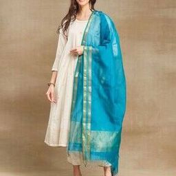 Women Printed Dupatta with Contrast Border-image-23