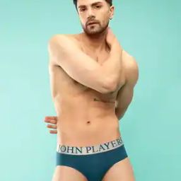 Men Cotton Briefs with Logo Waistband-image-18