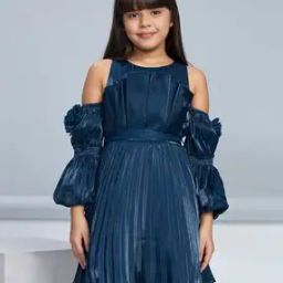 Girls Fit and Flare Dress-image-47