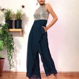 Women Embellished Jumpsuit-picture-33