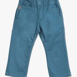 Boys Regular Fit Flat-Front Trousers-picture-41