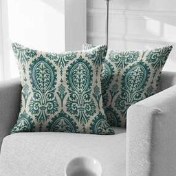 Pack of 2 Printed Square Cushion Covers-image-18